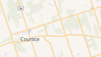 Courtice online map