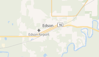 Edson online map
