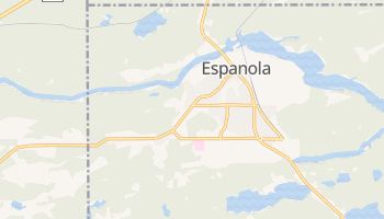 Espanola online map