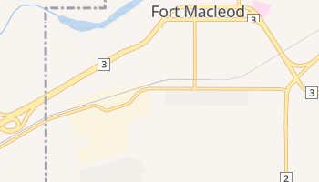 Fort Macleod online kort