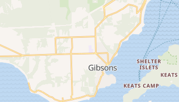 Gibsons online map