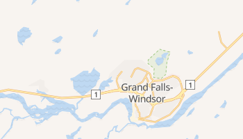 Grand Falls-Windsor online kort