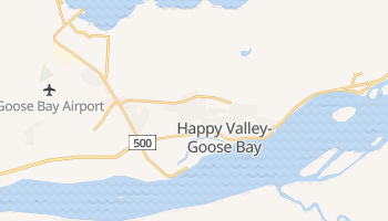 Happy Valley-Goose Bay online kort