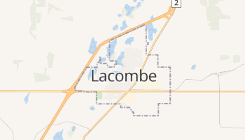 Lacombe online map