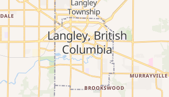 Langley online kort