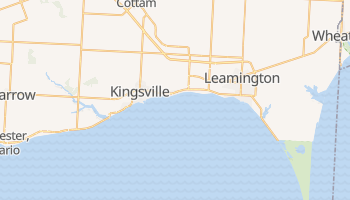 Leamington online map