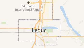 Leduc online map