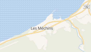 Les Mechins online map