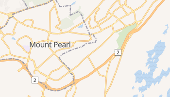 Mount Pearl online kort