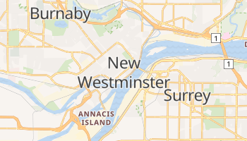 New Westminster online map