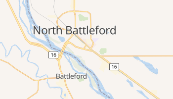 North Battleford online map