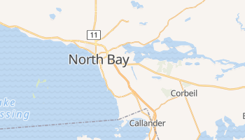 North Bay online map