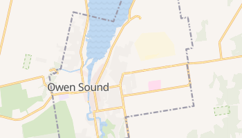 Owen Sound online kort