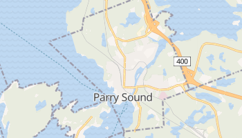 Parry Sound online map