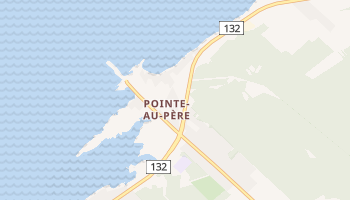 Pointe-au-Pere online kort