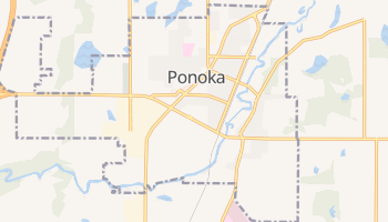 Ponoka online map
