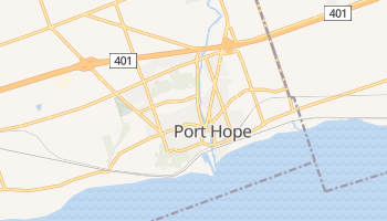 Port Hope online map
