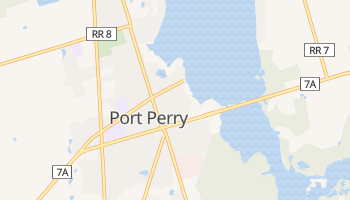 Port Perry online map