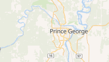 Prince George online map