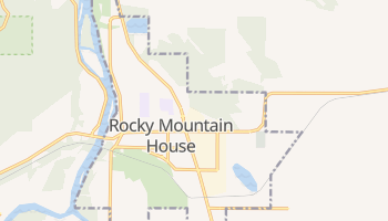 Rocky Mountain House online kort