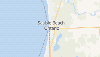 Sauble Beach online map
