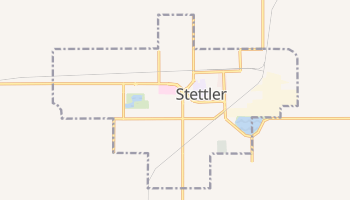 Stettler online map