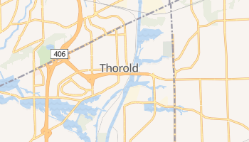 Thorold online map