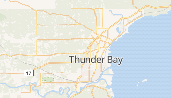 Thunder Bay online map