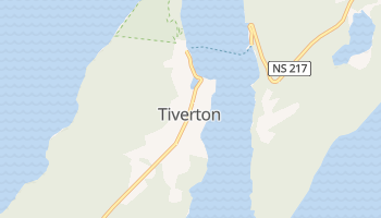 Tiverton online map