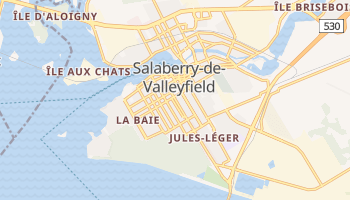 Valleyfield online map