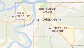 Whitecourt online map