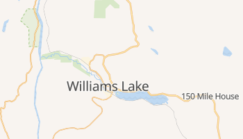Williams Lake online kort