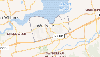 Wolfville online map