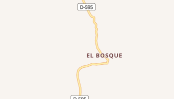 El Bosque online map