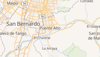 Puente Alto online map