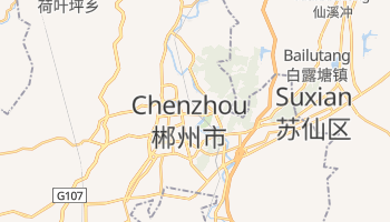 Chenzhou online map