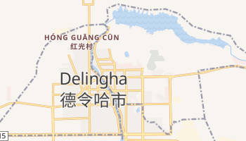 Delingha online map