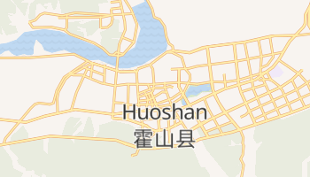 Huoshan online map