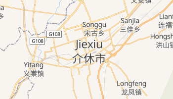 Jiexiu online map