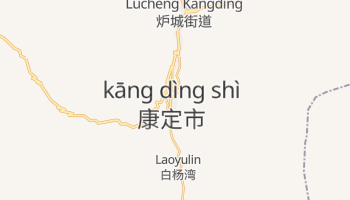 Kangding online map