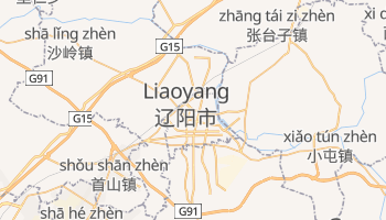 Liaoyang online kort