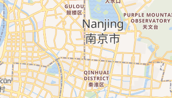 Nanjing Jiangsu online kort
