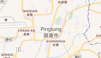 Ping-Tung City online kort