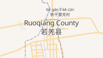 Ruoqiang online map