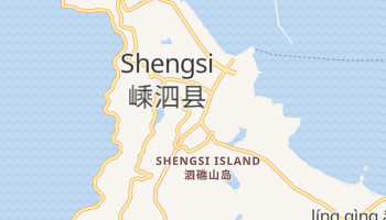 Shengsi online map