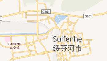 Suifenhe online map