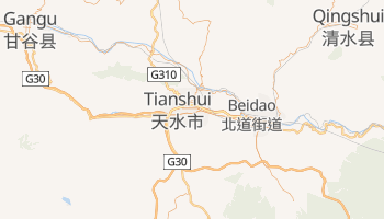 Tianshui online kort