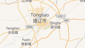 Tongliao online map