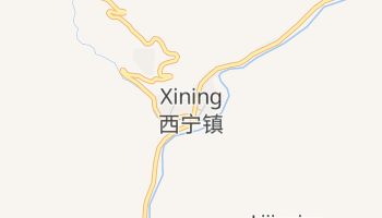 Xining online kort
