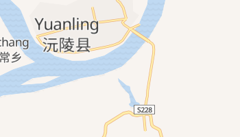 Yuanling online map